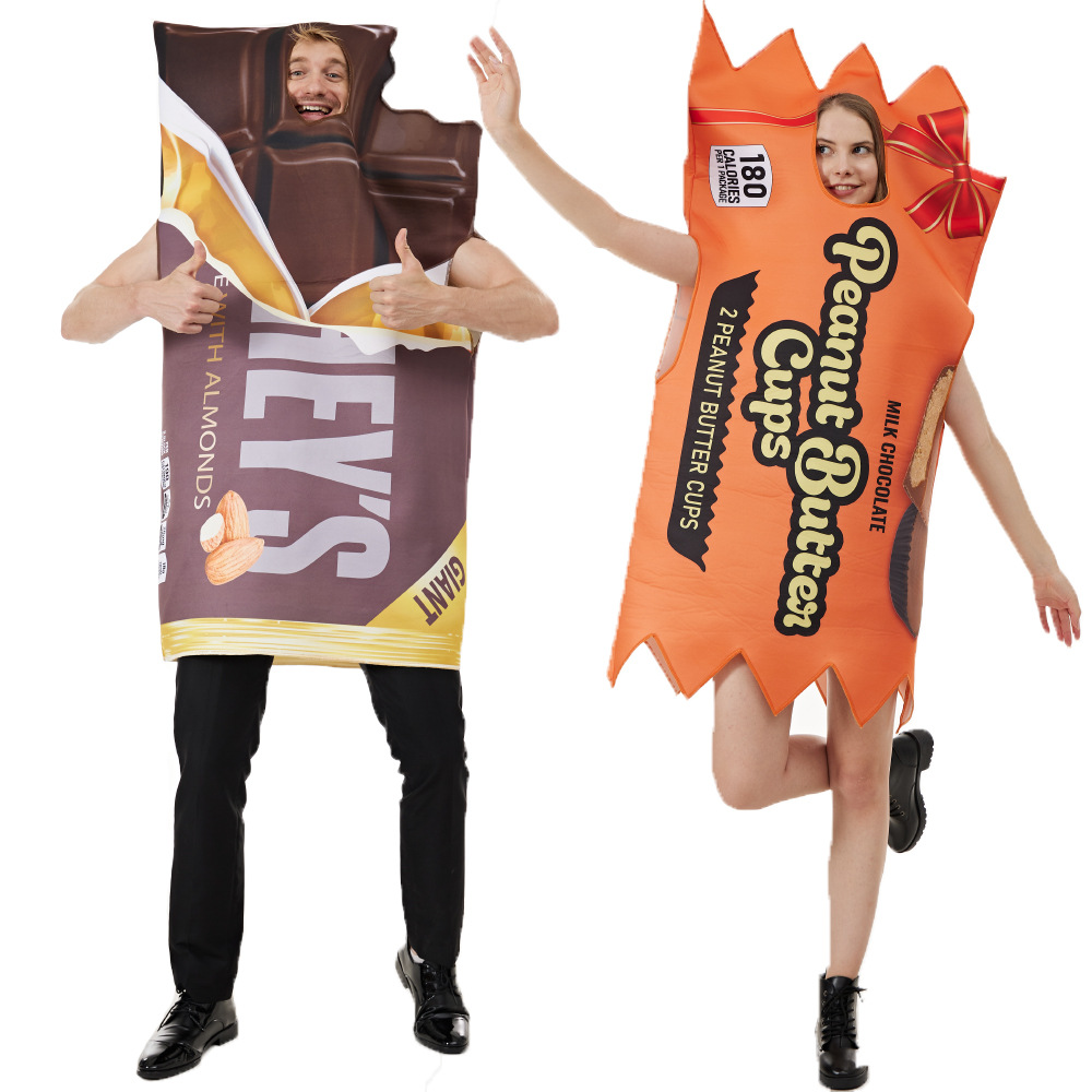 Adulto engraçado casal roupa c - Peanut Butter Snack avaliação e preço